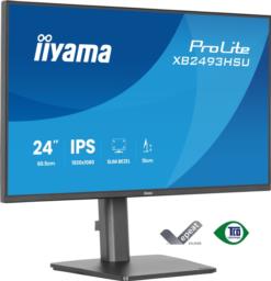 iiyama ProLite XB2493HSU-B1 monitor komputerowy 60,5 cm (23.8") 1920 x 1080 px Full HD LED Czarny