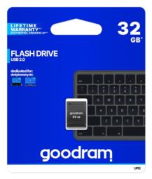 Pendrive GoodRam Piccolo UPI2-0320K0R11 (32GB; USB 2.0; kolor czarny)