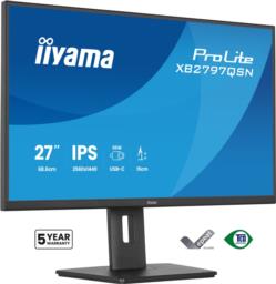 iiyama ProLite XB2797QSN-B1 monitor komputerowy 68,6 cm (27") 2560 x 1440 px Quad HD LCD Czarny