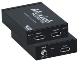 MUXLAB SPLITTER DISPLAYPORT 1.2A 1X2, SST (500505)