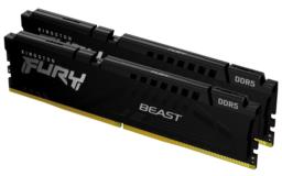 KINGSTON DDR5 128GB 5600MT/s CL40 DIMM KITx2 FURY Beast Black