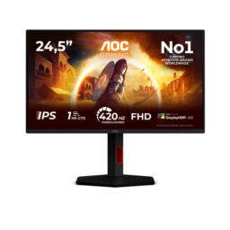 MONITOR AOC LED 24,5" 25G4KUR 400Hz