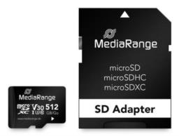 MediaRange MR947 pamięć flash 512 GB MicroSDXC UHS-I Klasa 10