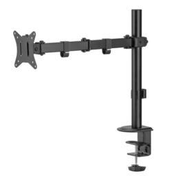 MACLEAN UCHWYT BIURKOWY DO MONITORA LCD 17-32", 9KG, VESA 75X75 ORAZ 100X100 PODWÓJNE RAMIĘ MC-753N