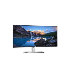 DELL UltraSharp U3824DW LED display 95,2 cm (37.5") 3840 x 1600 px Wide Quad HD+ LCD Czarny, Srebrny