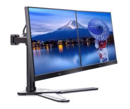 Uchwyt Iiyama DS1002D-B1 - stand z ramieniem regulowanym