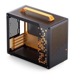Obudowa komputerowa JONSPLUS MATX Handle Case Z20 - Black-Orange