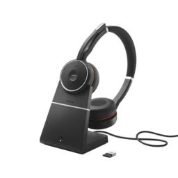 Słuchawki nauszne Jabra Evolve 75 SE UC Stereo Link380a + stand