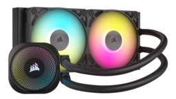 Corsair iCUE LINK TITAN RX RGB Procesor Chłodnica cieczy all-in-one 12 cm Czarny 1 szt.