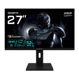 GIGABYTE G27Q3 monitor komputerowy 68,6 cm (27") 2560 x 1440 px Quad HD LED Czarny