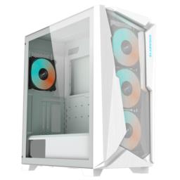 Gigabyte case C301 SZKŁO BIAŁE, ATX, Mid Tower, białe