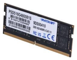 PATRIOT SIGNATURE SO-DIMM DDR5 16GB 4800MHz 1 Rank