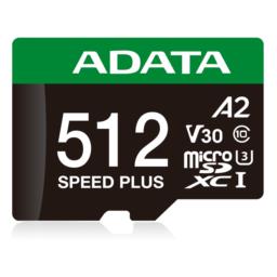 Karta pamięci MEMORY MICRO SDXC 512GB UHS-I ADATA UD512GUI3V30A2SP-RA1