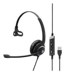 EPOS IMPACT SC 230 USB MS II Zestaw słuchawkowy Przewodowa Opaska na głowę Biuro/centrum telefoniczne USB Typu-A Czarny