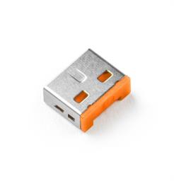 Smartkeeper UL03PKOR bloker portów Blokada portu + klucz USB Typu-A Pomarańczowy 6 szt.