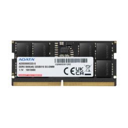 ADATA Premier moduł pamięci 16 GB 1 x 16 GB DDR5 262-pin SO-DIMM Korekcja ECC