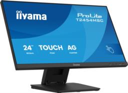 monitor dotykowy iiyama ProLite 24" IPS z technologią InCell PCAP (10pkt), z powłoką antyrefleksyjną oraz elastyczną podstawą