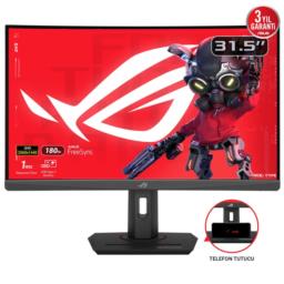 ASUS ROG Strix XG32WCS monitor komputerowy 80 cm (31.5") 2560 x 1440 px Quad HD LED Czarny