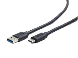 Kabel GEMBIRD CCP-USB3-AMCM-6 (USB 3.0 M - USB typu C M; 1,8m; kolor czarny)