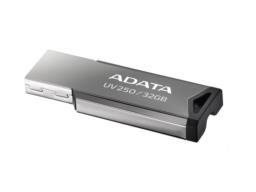 Pendrive ADATA UV250 AUV250-32G-RBK (32GB; USB 2.0; kolor srebrny)