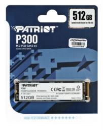 SSD Patriot P300 M.2 PCI-Ex4 NVMe 512GB 1,7GB/s