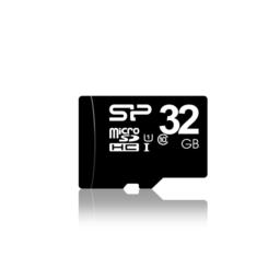 SILICON POWER micro SDHC SP032GBSTH010V10SP 32GB Class 10 + ADAPTER microSD-SD